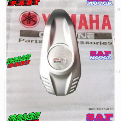 COVER TANK BK6-F41B1-00- TUTUP ATAS TANGKI R15 VVA V3 ORIGINAL YAMAHA - silver