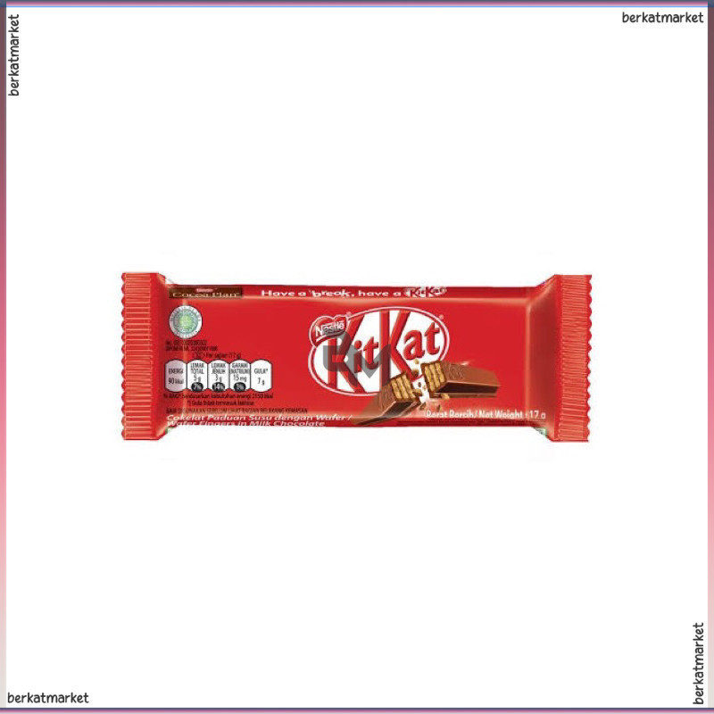 

Kit Kat Coklat 2 Fingers 17gr 4 Fingers 35gr