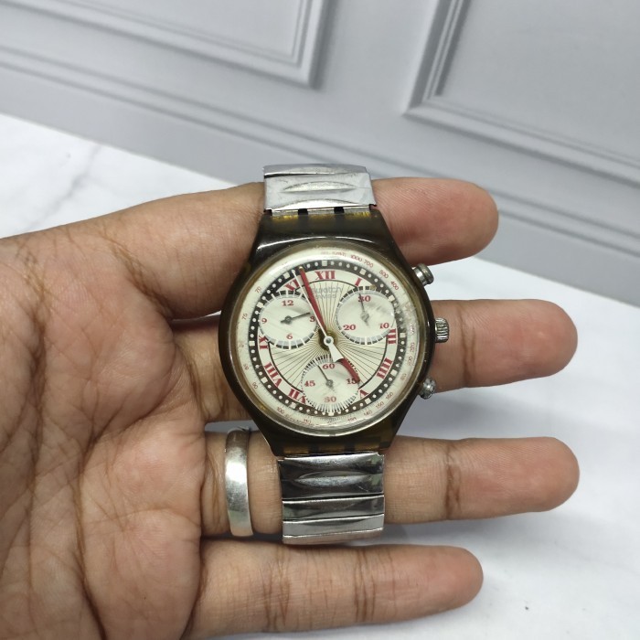 Jam Swatch Chronograph Original