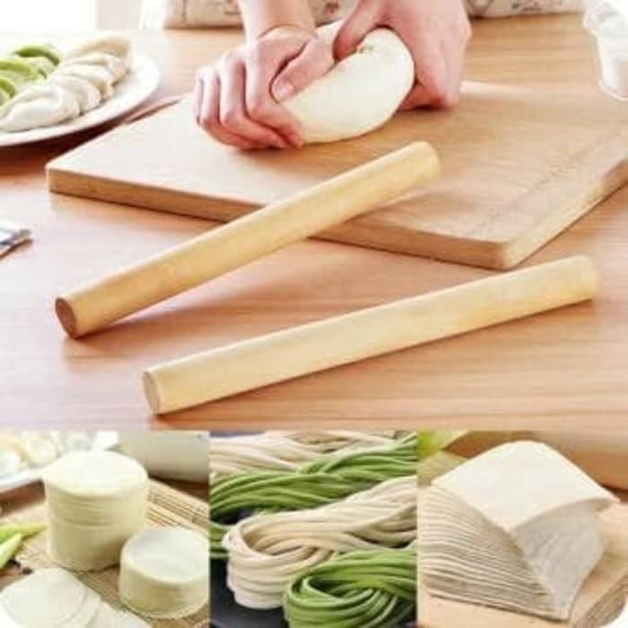 

TERJUAL Supplier Grosir Rolling Pin Bahan Kayu Polos Kuat Awet Hias Kue
