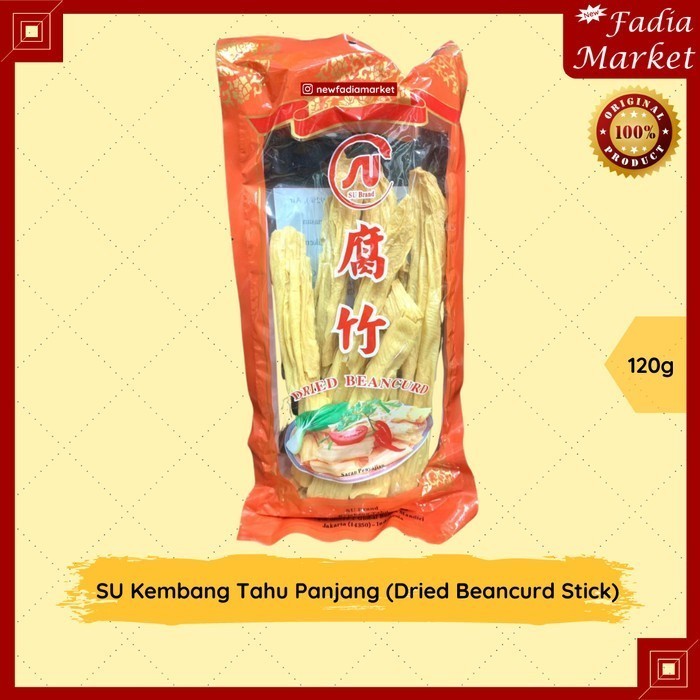 

Kembang Tahu/Tahu Kering Panjang [BeancurdStick] SU 120g (GoSend Only)
