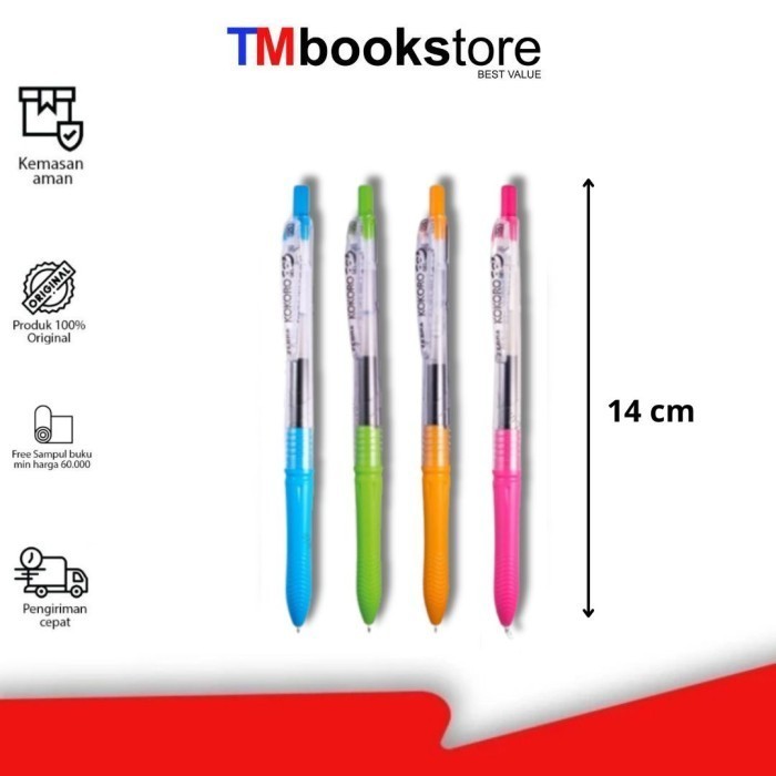 

BALLPEN ZEBRA KOKORO SWEET 0.5MM TMBOOKSTORE