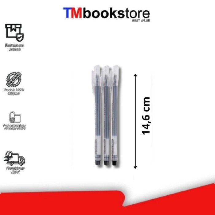 

BALLPEN GEL KE-303 T-GEL BLACK KENKO TMBOOKSTORE