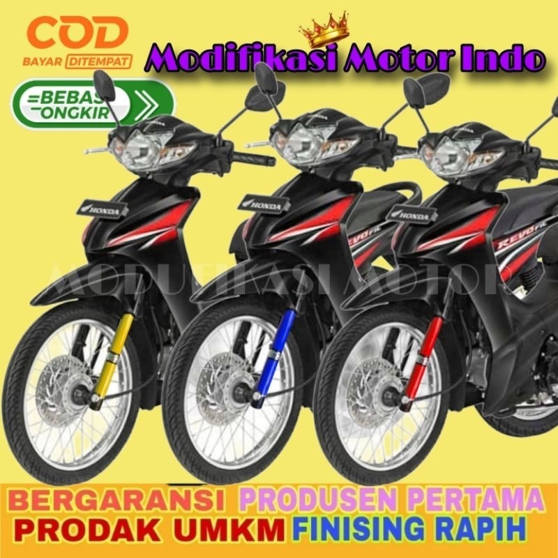 Cover Shock  Revo x Revo Absolut Revo Fit Cover Shock Depan Buat Semua Jenis Motor Revo