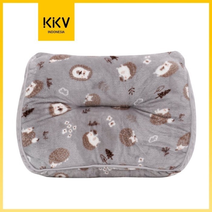 [PROMO NEW ] KKV HISAZUMI Forest Series Bantal Punggung Motif Nyaman Empuk - Abu-abu
