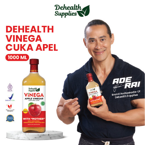 

DS- VINEGA CUKA APEL 1000ML (BOTOL KACA)