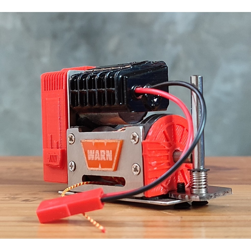 Winch PS40 PRO V2 Warn 8274 PTO Quick Release Skala 1/10 For RC Adventure