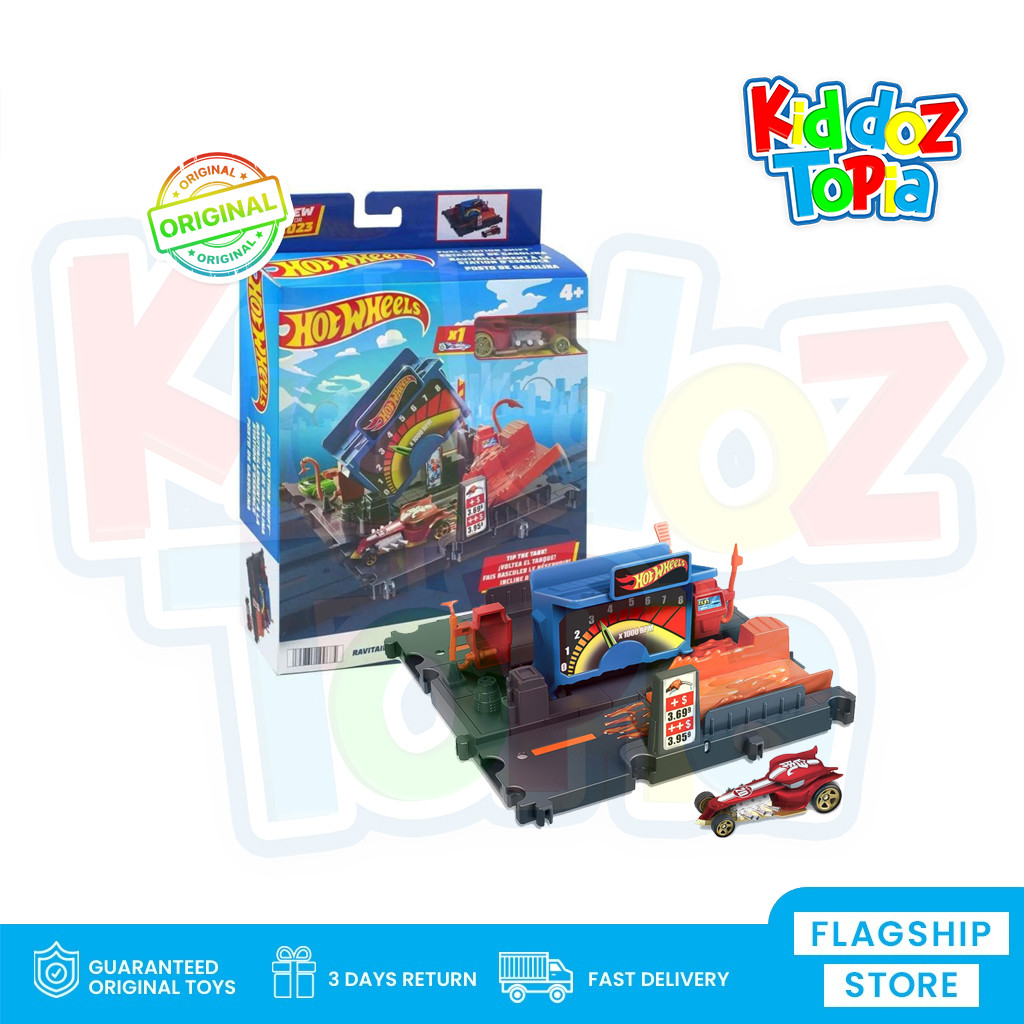 Hot Wheels HotWheels City Fuel Station Shift Playset HMD53 GLC