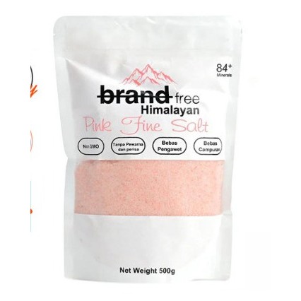 

Garam Himalaya Brandfree Garam Halus 500 gram Pink Fine Himalayan Salt