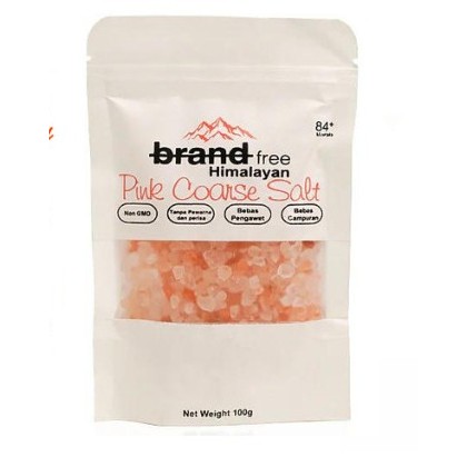 

Garam Himalaya Brandfree Garam Kasar 100 gram Pink Coarse Himalayan Salt
