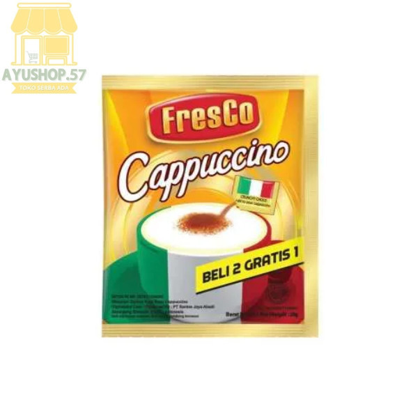

FresCo Cappucino Kopi Instant [1 renteng] - AYUSHOP57