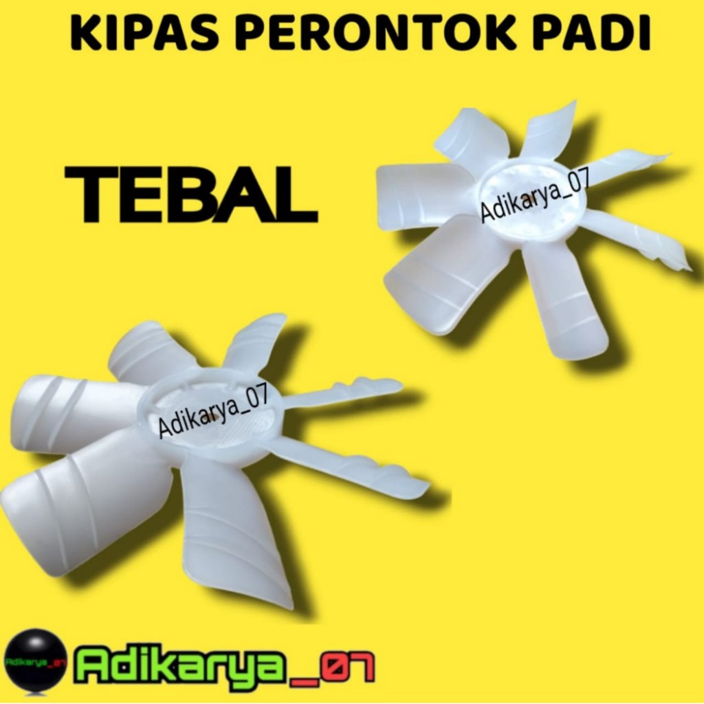 Kipas Perontok Padi TEBAL Kipas Padi Grandong Kipas Radiator Mobil