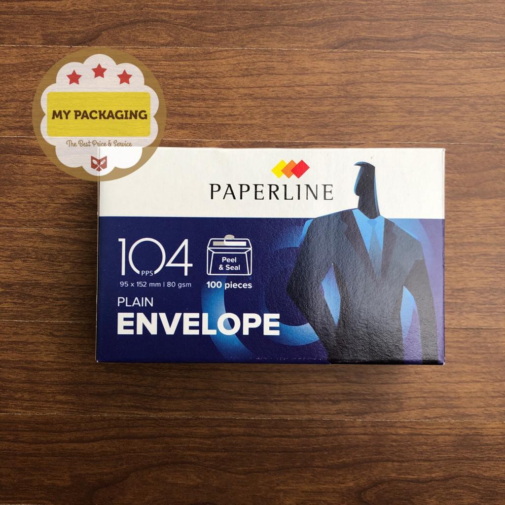

Amplop Putih PAPERLINE 104 Polos [ COD ]