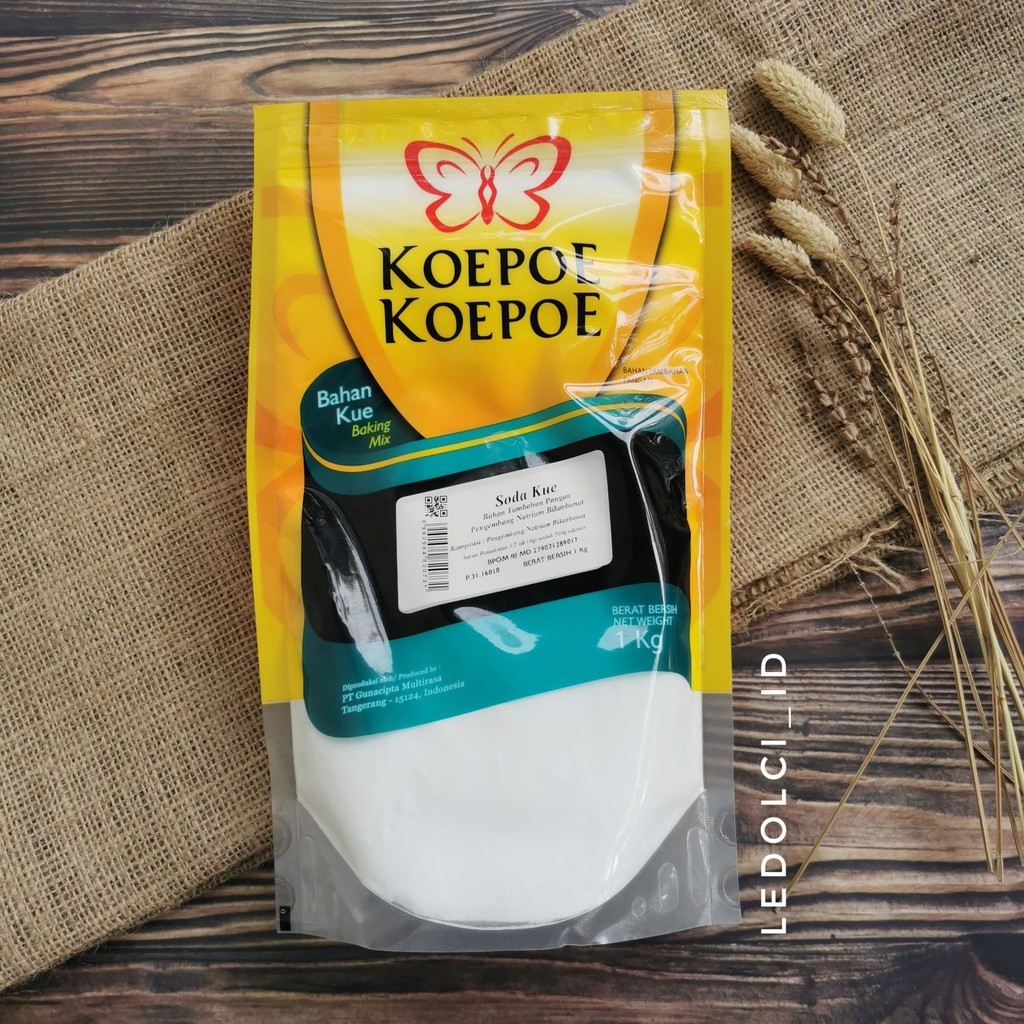 

TERMURAH! KOEPOE SODA KUE BAKING SODA SODIUM BICARBONATE 1 KG