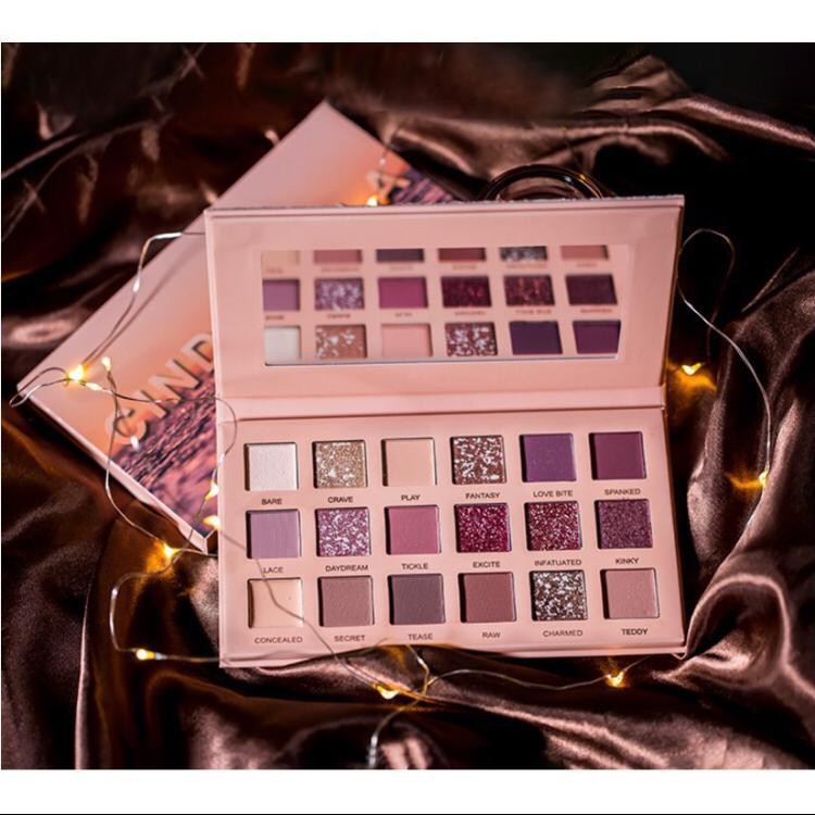 (READY STOCK) NOVO 5269 Cinderella's Crystal Eyeshadow Palette 4 Colors