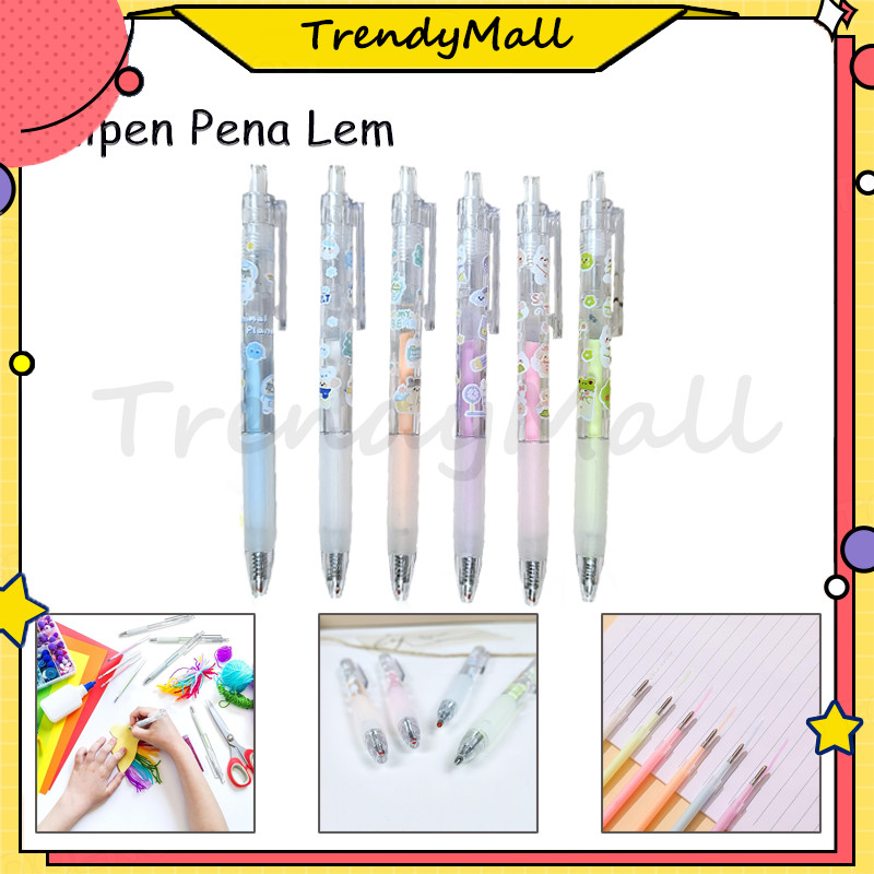 

pulpen pena lem cair glue pen lem cair dot kecil diy craft/Pena Lem Cair Warna Kertas