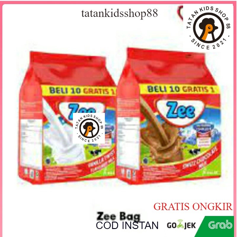 

Zee Sachet Renceng Vanila dan Coklat isi 10 X 40gr