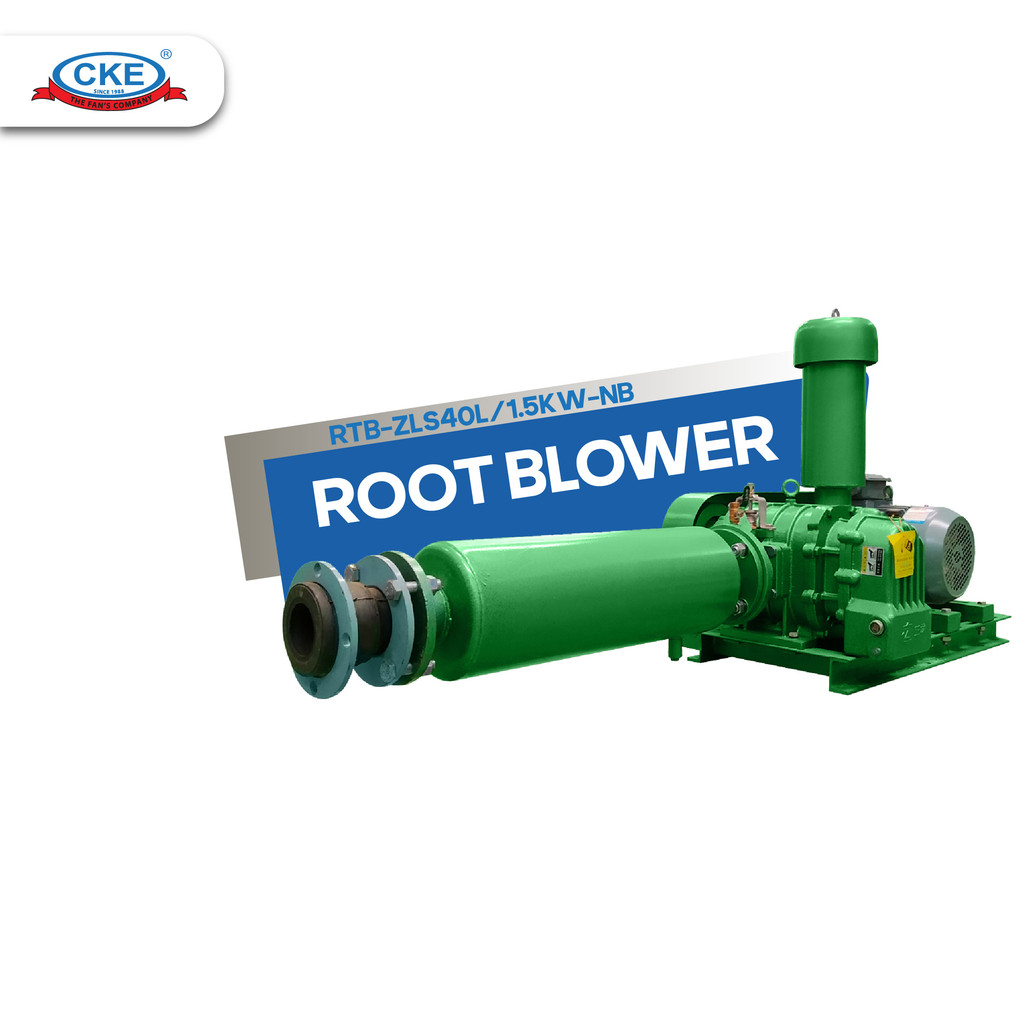 ROOT BLOWER CKE RTB-ZLS40L/1.5KW-NB 380V 1.5KW 2 HP BLOWER TAMBAK