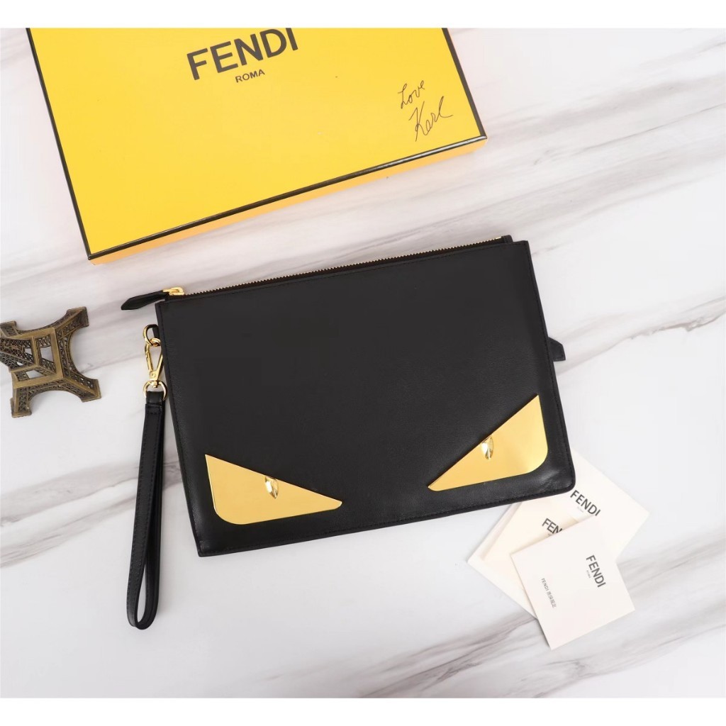 New Counter ORI Pocket Fendi Pocket Men Business Casual Clutch