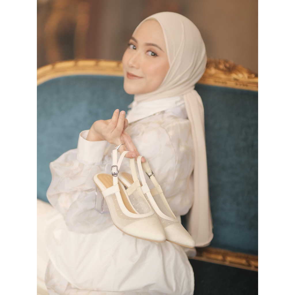 BRSHOES X NISACOOKIE AURORA SHOES Sandal Heels Kaca Premium Bestseller