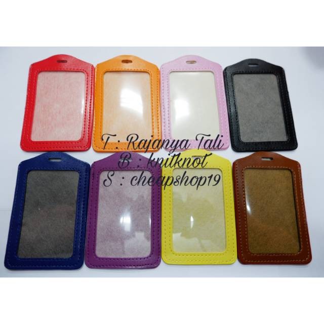 

Nametag tempat kartu etoll kulit