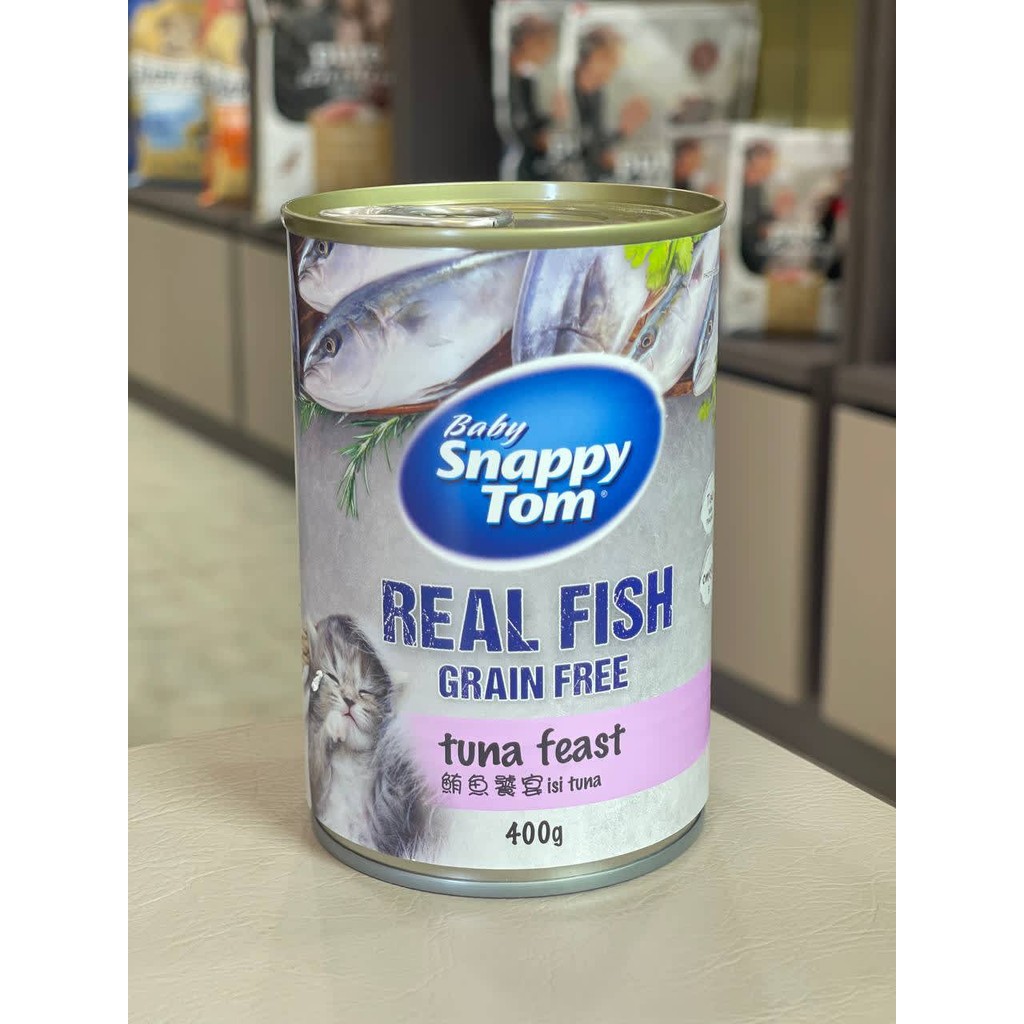 Snappy Tom Kaleng 400 gram