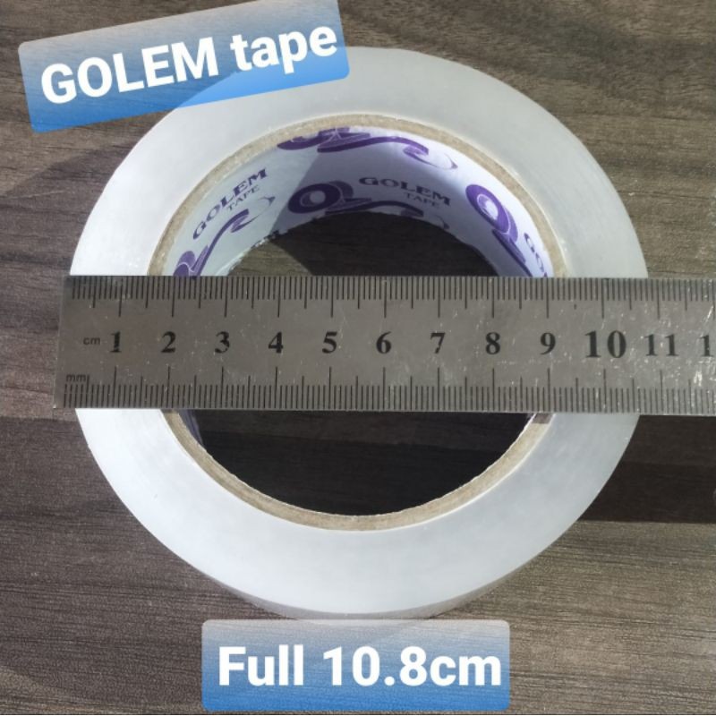 

Lakban Bening SEVEN STAR/ GOLEM TAPE / COCO Tape (48mm 90 yard)