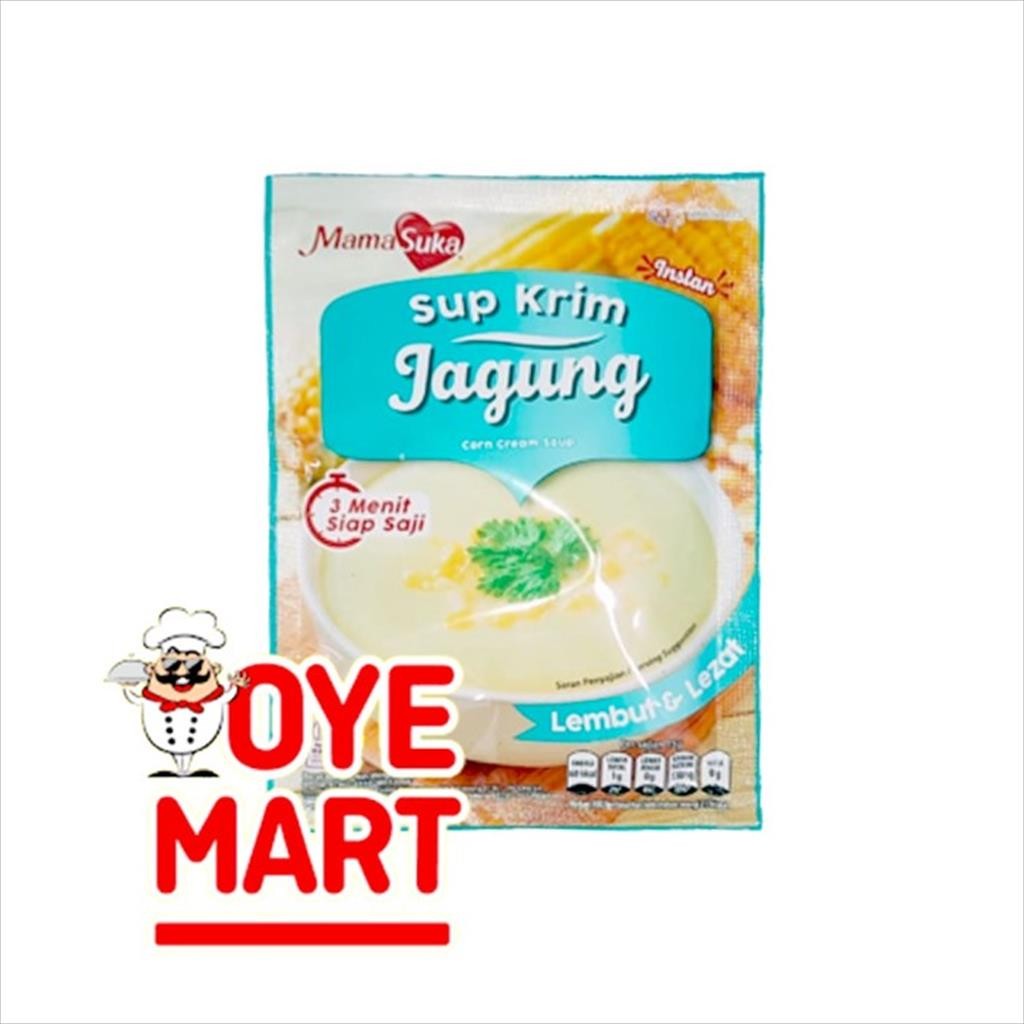 

MAMASUKA SUP KRIM JAGUNG INSTAN 55GR / CREAM SOUP