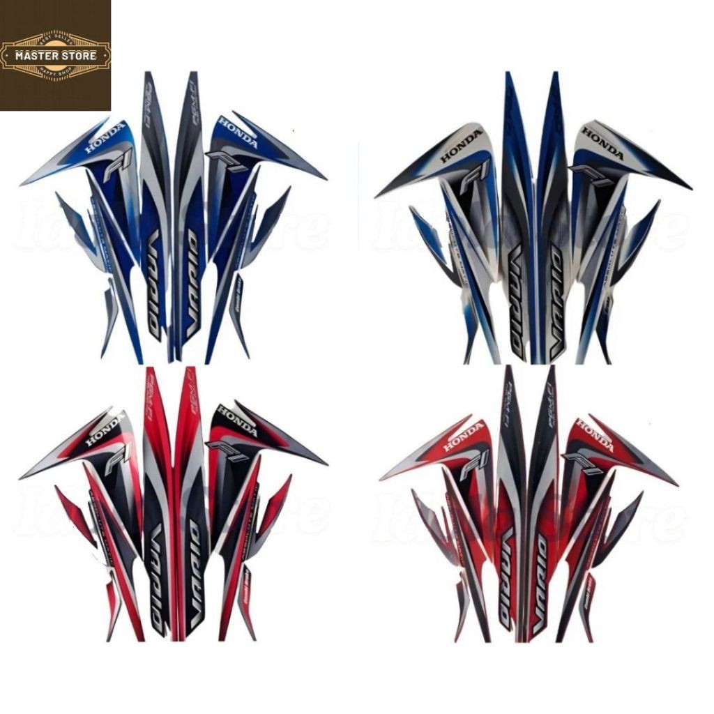 Stiker Striping Honda Vario ESP 2015 List Stiker Standar Vario ESP 2015 Terbaik