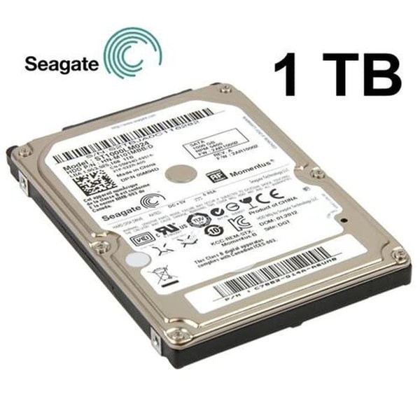 HDD Laptop Notebook Hard Disk Seagate 1tb slim 2,5" Rpm 5400 Baru