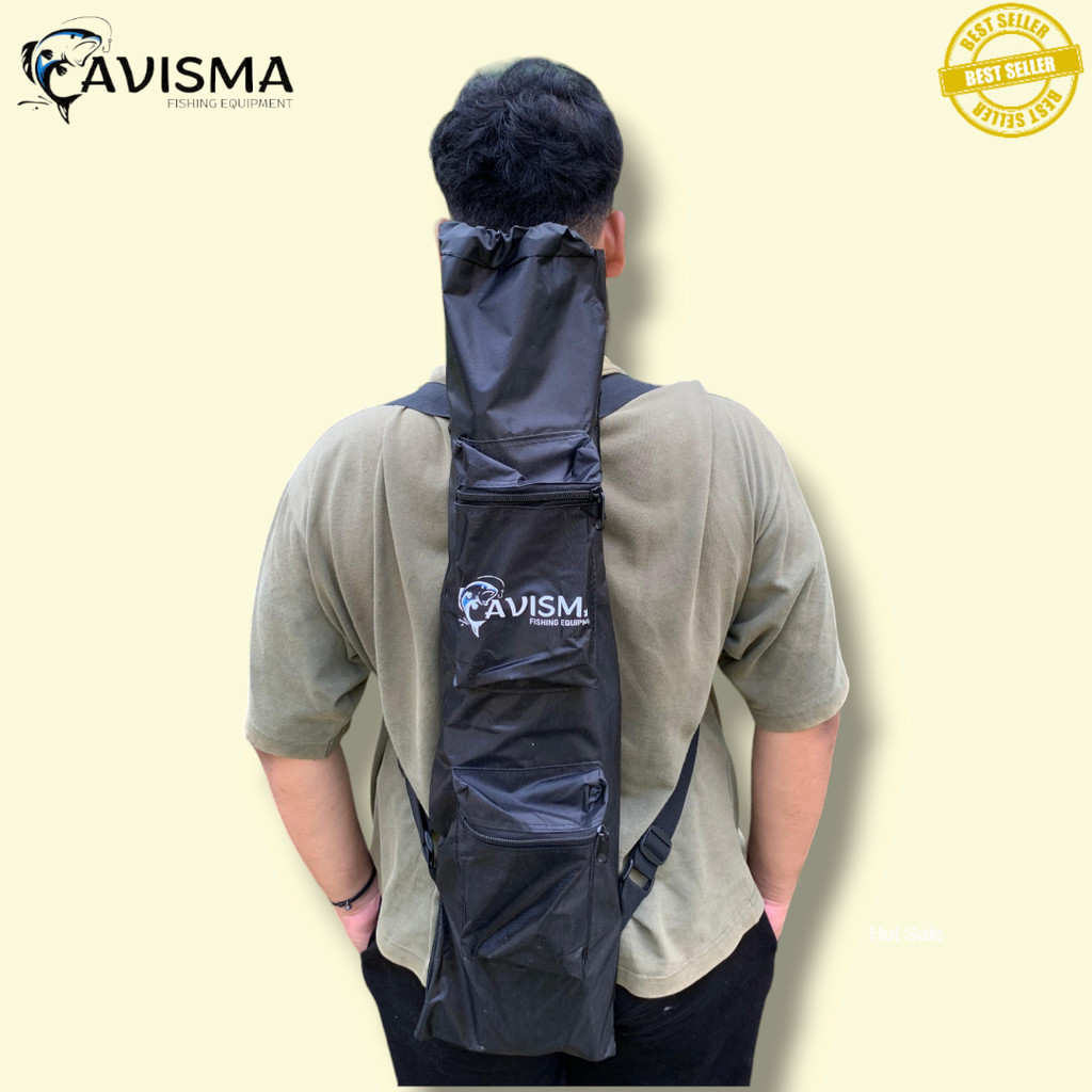 Tas Serut Tas Tegek Tas Joran Tas Pancing Tegek 2 Kantong Joran AA