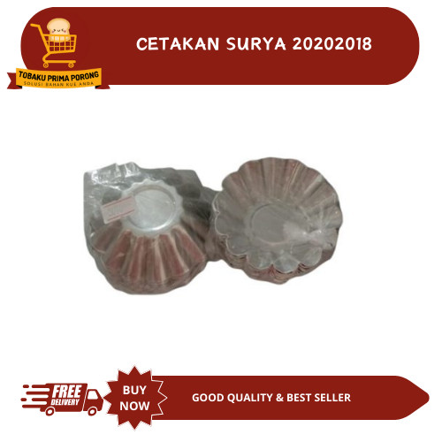 CETAKAN SURYA 20202018 - cetakan pie - cetakan pie mangkok