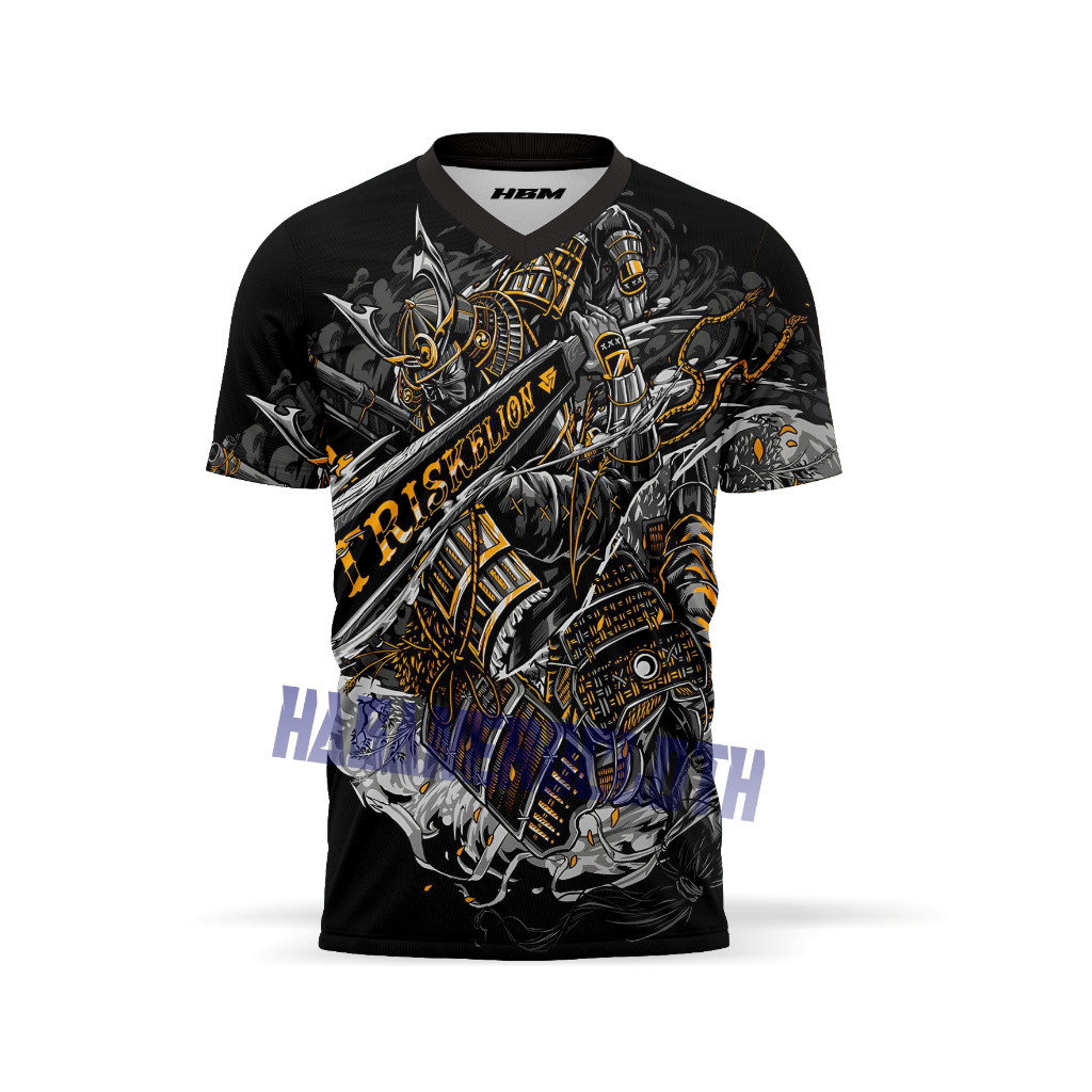 Kaos sukajan 2024 / Kaos pria terbaru / Kaos Jepang Samurai / Kaos naga Full printing