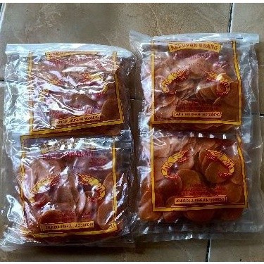 

kerupuk udang mentah asli 4 bungkus