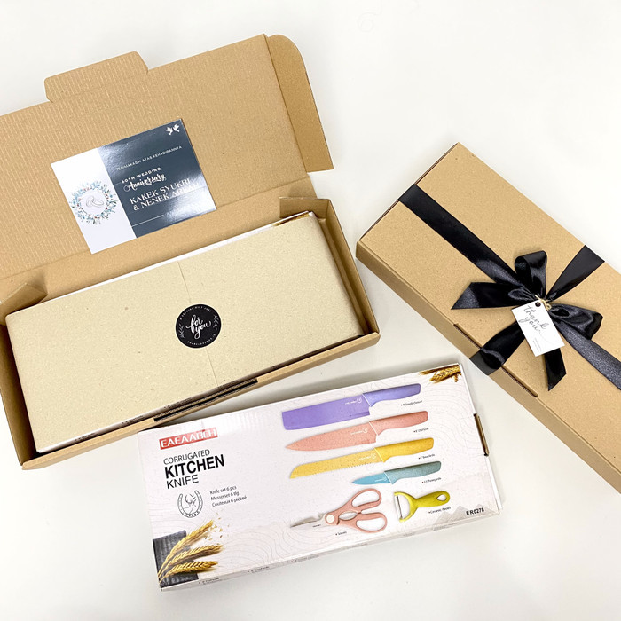 

DISKON Hampers kado pernikahan - Set Pisau, Happy Wedding