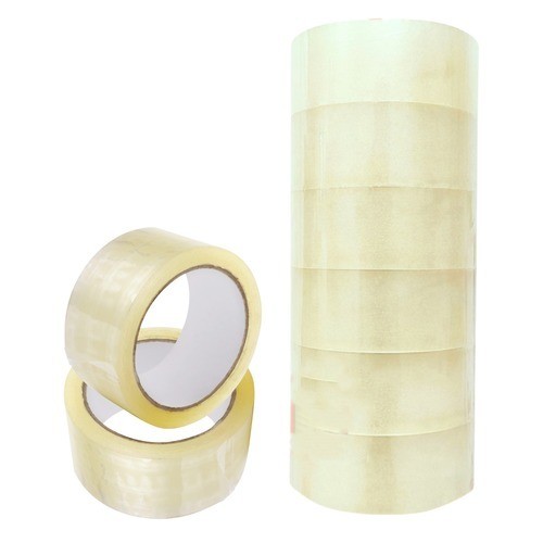 

1 SLOP / 6PCS Lakban Bening Coklat 2 Inch 90 100 200 300 500 Yard Plakban Bening Coklat 45MM 2 Inci