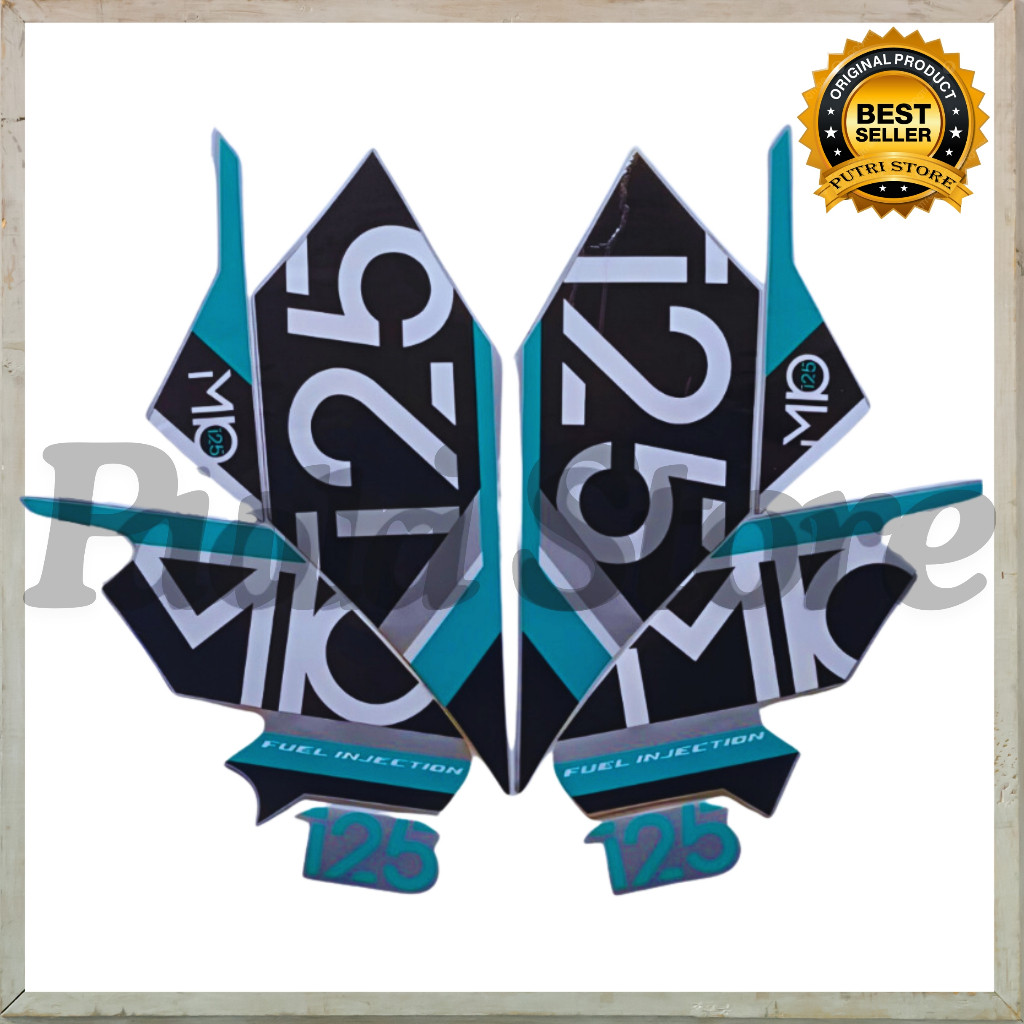 Stiker Striping Mio M3 2017 Tosca Hitam List Stiker Standar Mio M3 2017 Striping Standar Mio M3 2017