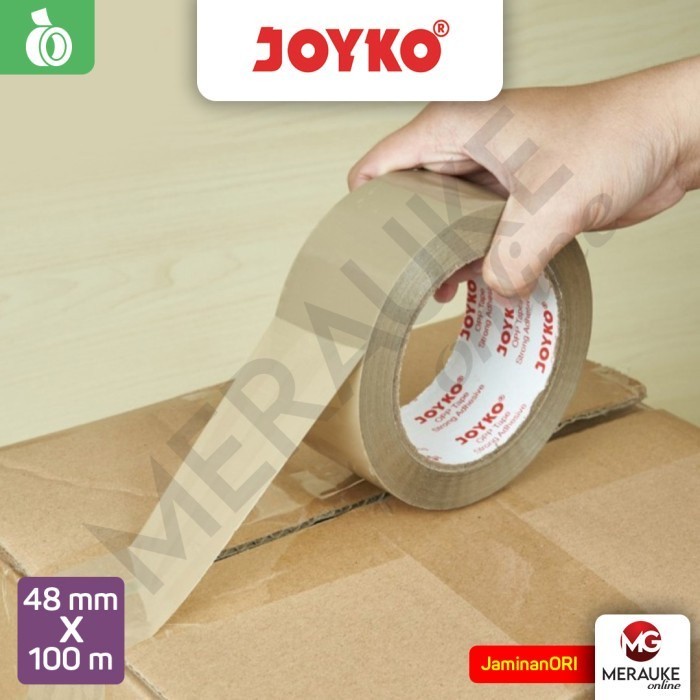 

OPP Lakban Coklat JOYKO 2A-50 48 mm x 50 m (1 Slop: 6 Rol)