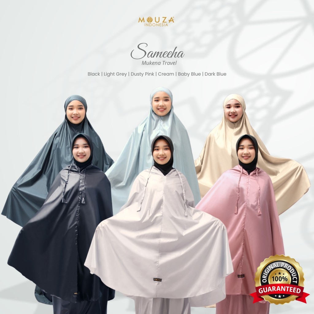 SabilaMall - Sameeha Mukena Travel Mudah Dibawa Kemana Mana by Mauza