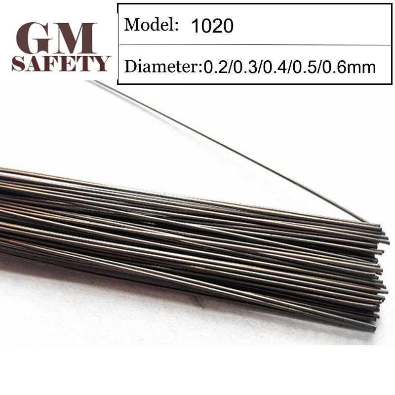 GM SAFETY Laser Welding Wire Material 1020 of 0.2/0.3/0.4/0.5/0.6mm Molding Filler for Mild Steel 20