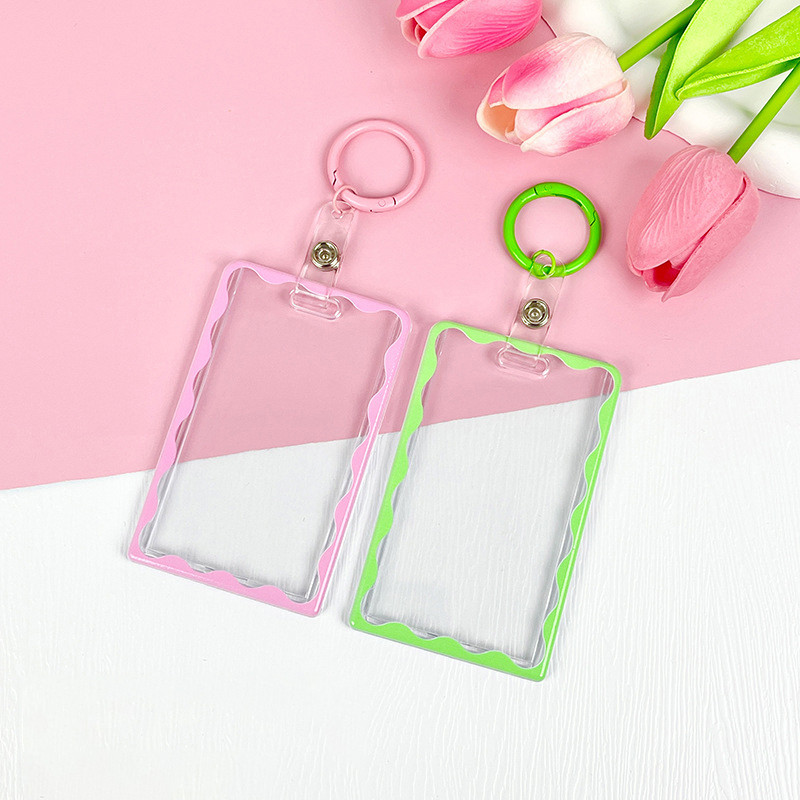 

3 Inch DIY Acrylic Kpop Photocard Holder Transparent Idol Card Holder Photo Sleeves Bus Card Student Card Case Photo Protector