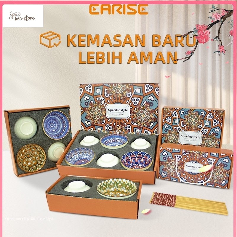 Hampers Terkini Earise Hadiah Festival Musim Semi Hadiah Festival Musim Semi Japanese Bowl Set Mangk