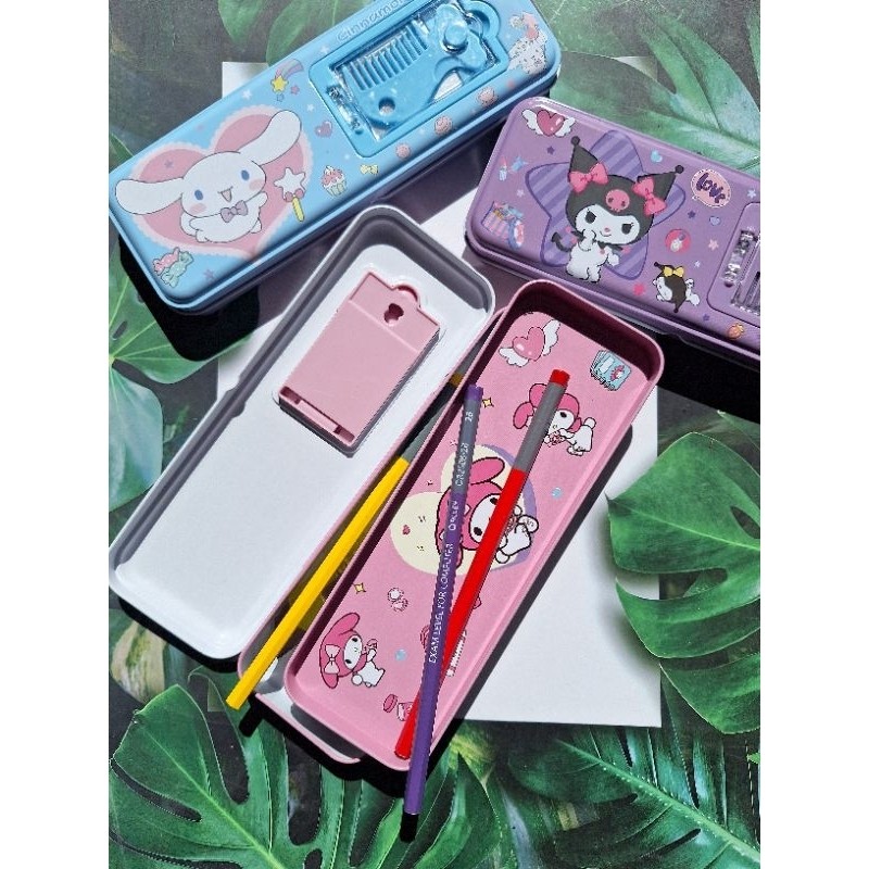 

Kotak Pensil Free Sisir Dan Kaca/Tempat Pensil/Disgrip Bahan Kaleng/Kotak Pensil Serbaguna