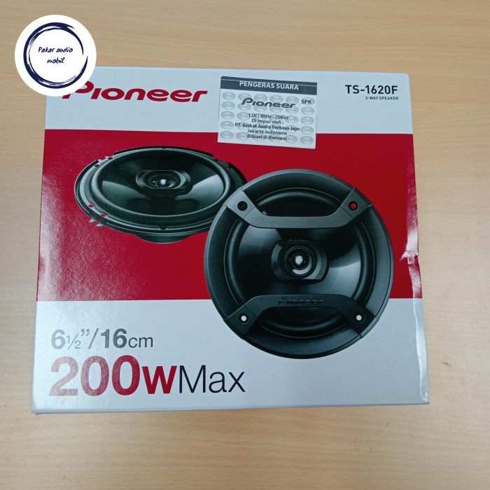 SPEAKER COAXIAL PIONEER TS-1620F / SPEAKER MOBIL COAXIAL PIONEER 6'5 INCH 2 WAY