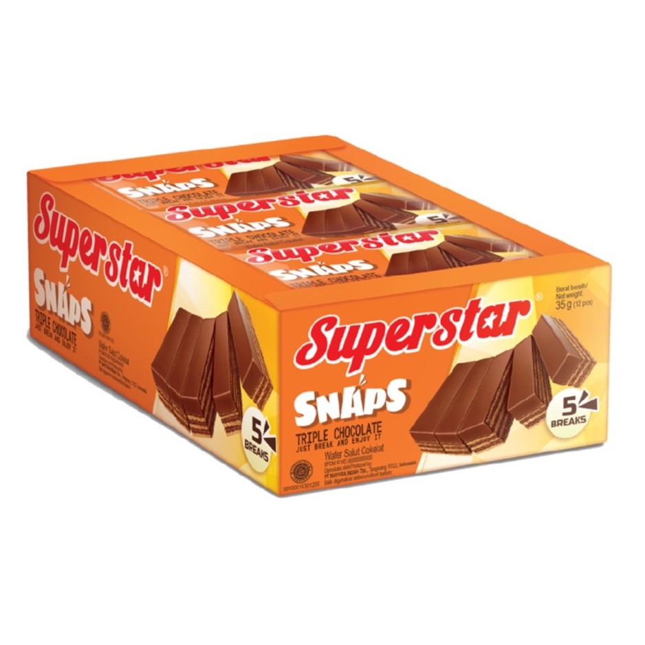 

Superstar Snaps ( Isi 12 Pc 28 Gram )