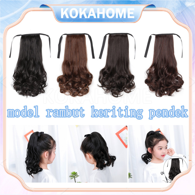 Model Rambut Keriting Pendek/Wig Rambut Keriting/Wig Anak-Anak