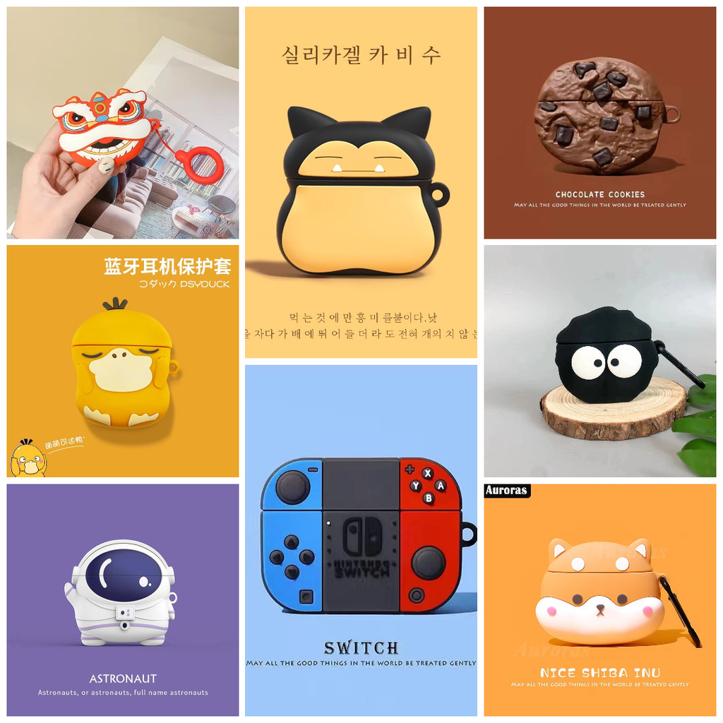 Casing Case Realme Buds Air 6 / Air 6 Pro TWS Case Cover Silicone Kartun Lucu