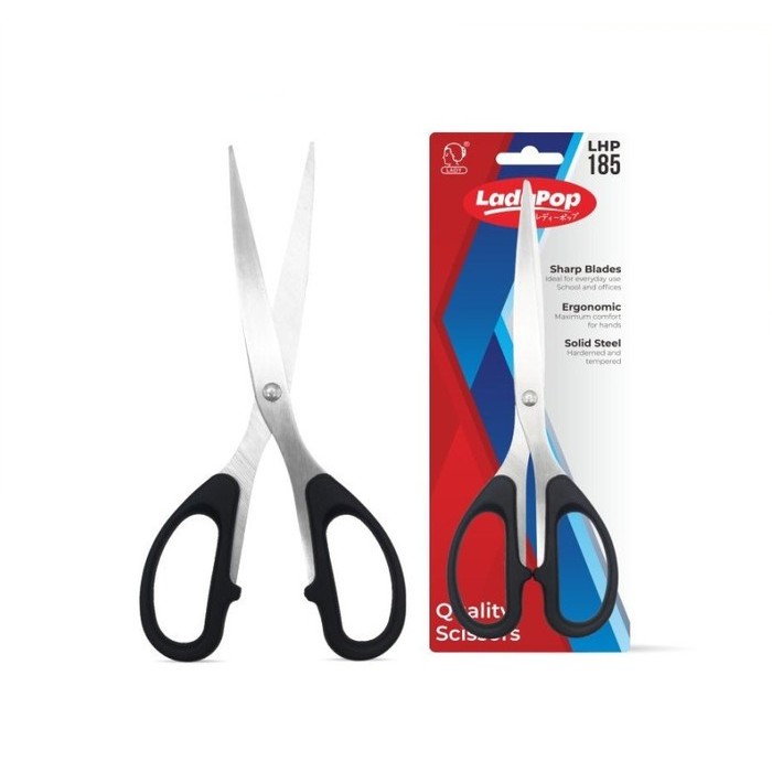 

Gunting Kertas Tajam Stainless Besar 8.5 Inch 8.5" Scissors 848 185