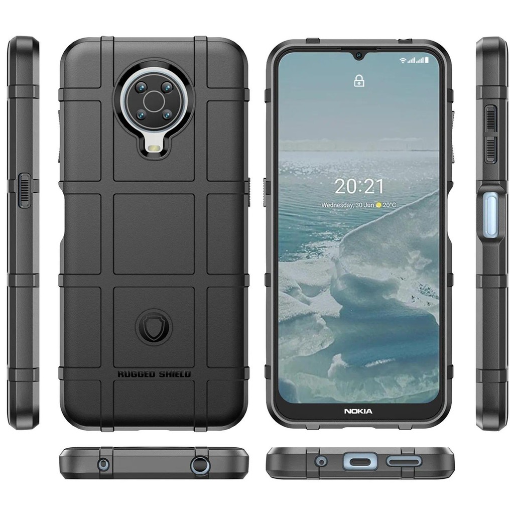 For Nokia G10 G20 nokia6.3 Silicone Shield Case Armor Heavy Back Cover for nokia 6.3 g10 g20 Shockpr