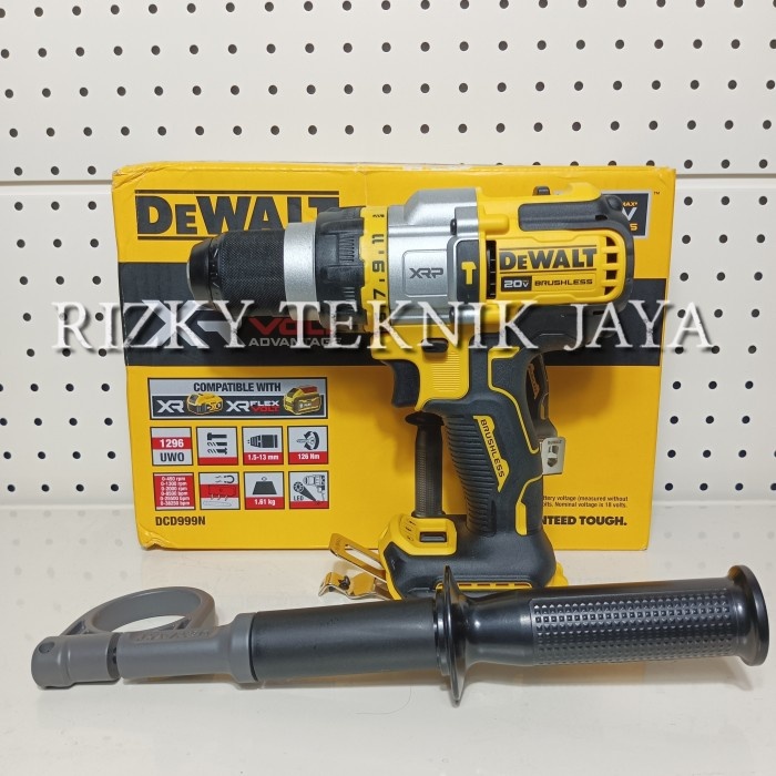 DEWALT DCD999N IMPACT DRILL 13 MM MESIN BOR BATERAI CORDLESS DEWALT DCD 999 - UNIT ONLY